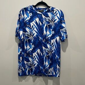 Express Blue Hawaii T Shirt